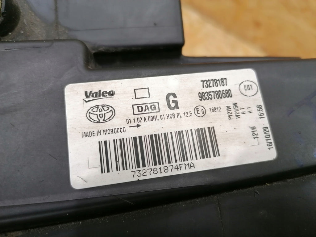 Frontscheinwerfer Toyota Proace City Verso 9835780680 Links Headlight SCH1397856652qv