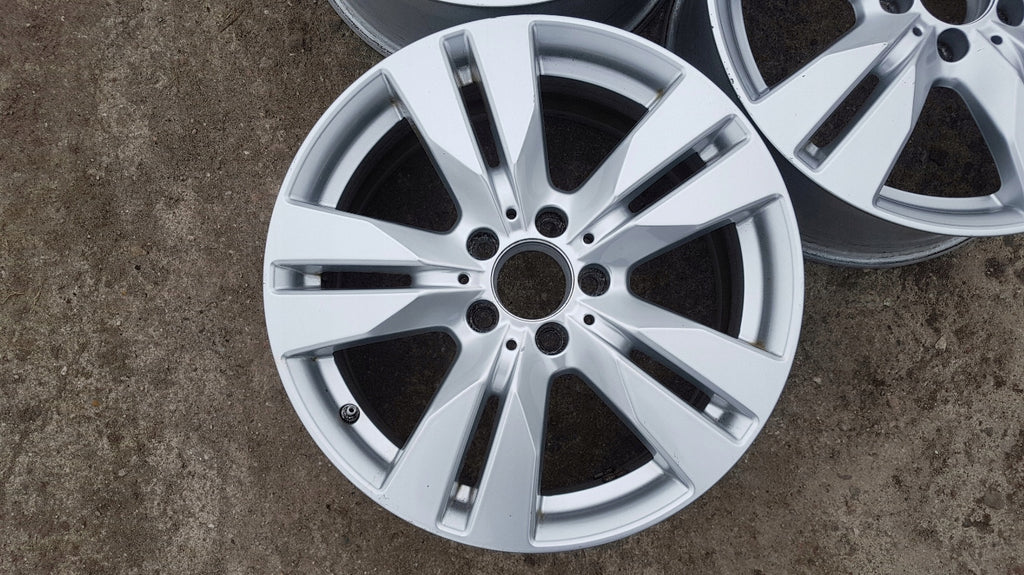 1x Alufelge 17 Zoll 7.5" 5x112 45ET Silber Mercedes-Benz Rim Wheel