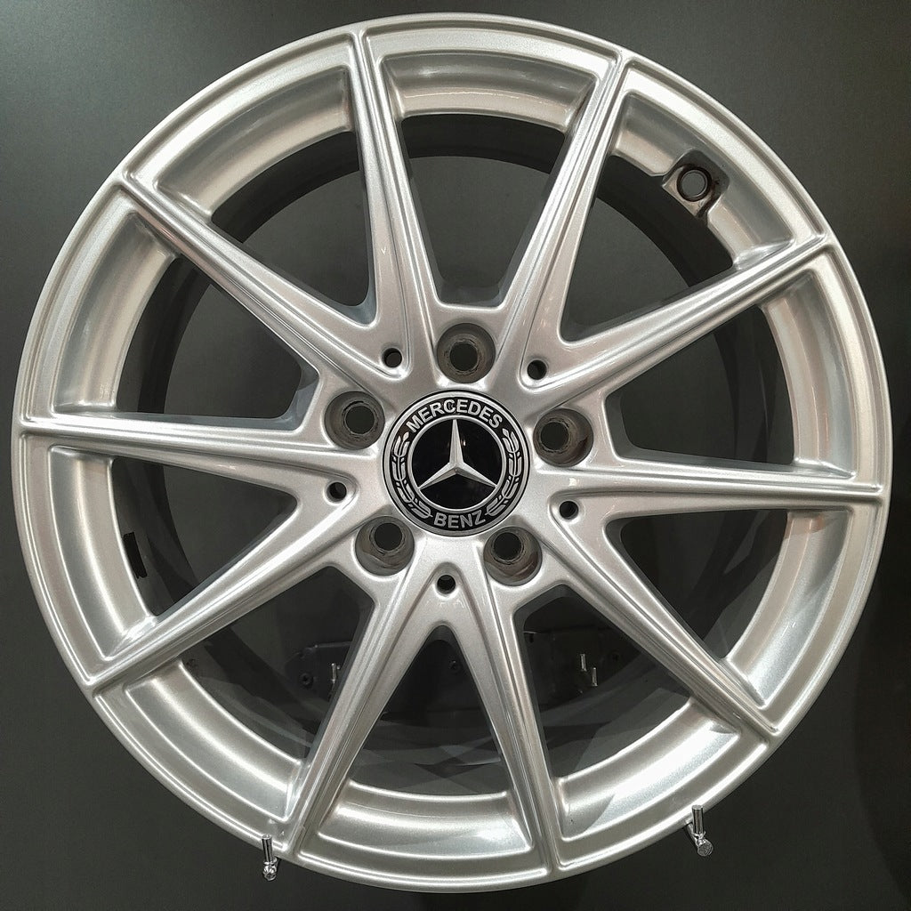 4x Alufelge 16 Zoll 6.5" 5x112 44ET Glanz Silber A1774011100 Mercedes-Benz W177 FEL3273641323qo