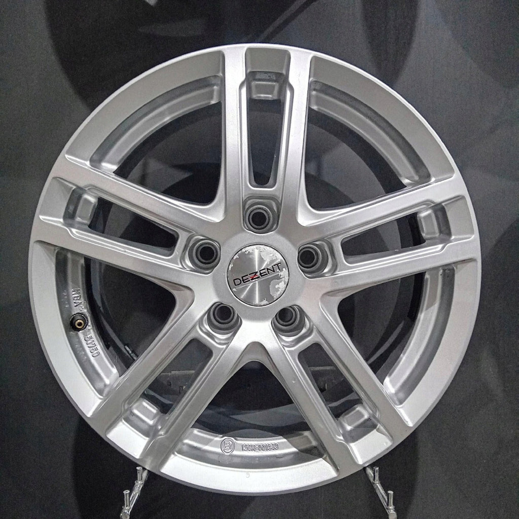 4x Alufelge 16 Zoll 6.5" 5x112 46ET Glanz Silber KBA51750 VW Golf VII I FEL2531271935nh