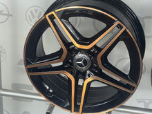 Laden Sie das Bild in den Galerie-Viewer, 4x Alufelge 18 Zoll 7.5&quot; 5x112 49ET Glanz Schwarz A1774011500 Mercedes-Benz W177