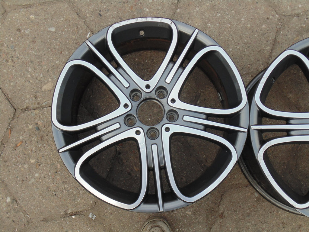 1x Alufelge 18 Zoll 7.5" 5x112 52ET Glanz A2464012202 Mercedes-Benz W246 Mg