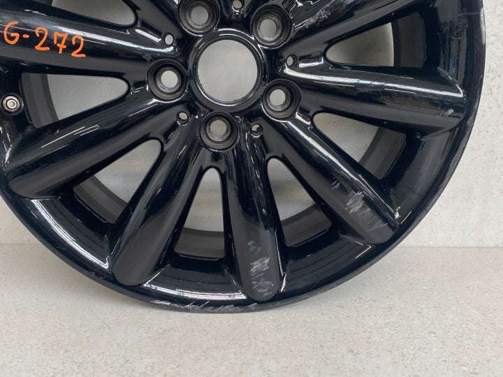 1x Alufelge 17 Zoll 7.0" 5x112 54ET Glanz Schwarz 6855109 Mini F56 F55 Rim Wheel FEL4341852606qe