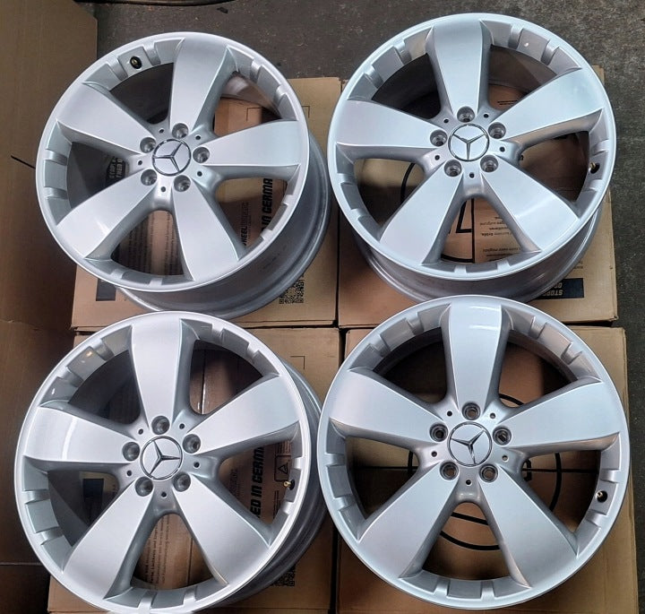 4x Alufelge 19 Zoll 8.0" 5x112 60ET A1644014702 Mercedes-Benz Rim Wheel FEL2158562596to
