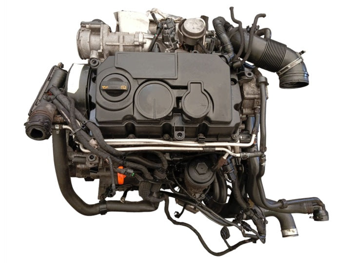 Motor Audi A3 BLS 1.9 TDI 105PS 77kW 258TKm Diesel Engine Komplett MOT8843505749yw