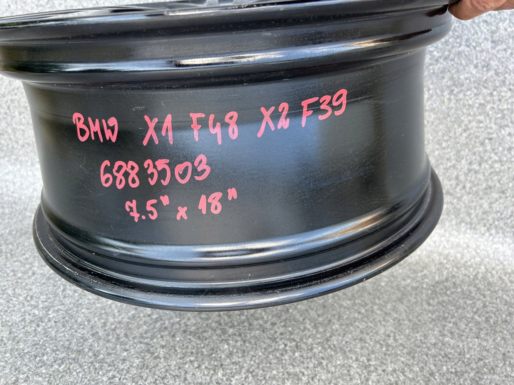 1x Alufelge 18 Zoll 7.5" 5x112 6883503 BMW F39 X1 F48 Rim Wheel FEL5245392694ru