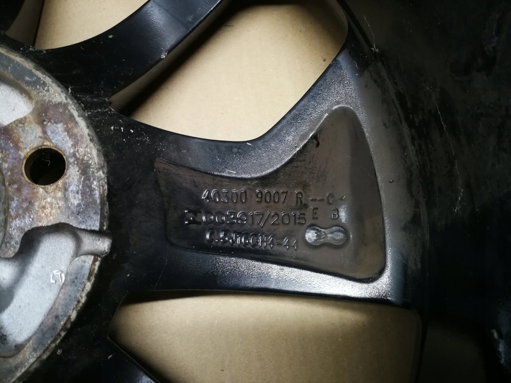 1x Alufelge 16 Zoll 6.5" 4x100 44ET Glanz Silber 403005471 Renault Clio Iv FEL9852747980gi