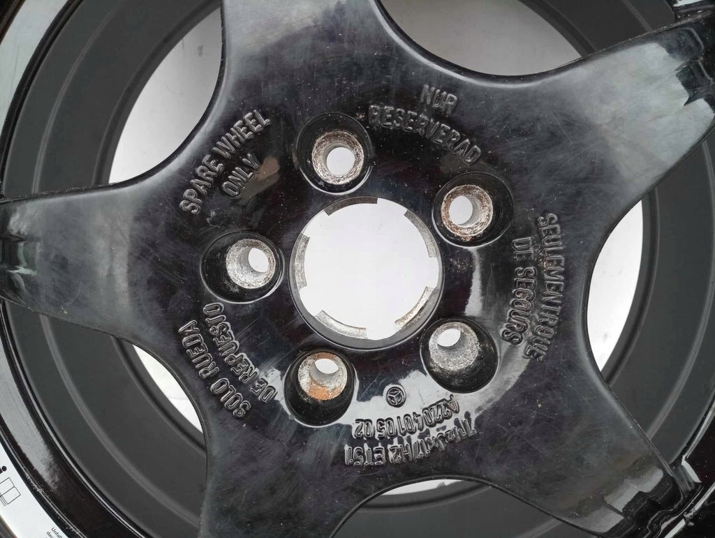 1x Alufelge 17 Zoll 7.5" 5x112 A2204010502 Mercedes-Benz W220 Rim Wheel FEL8633621967ew