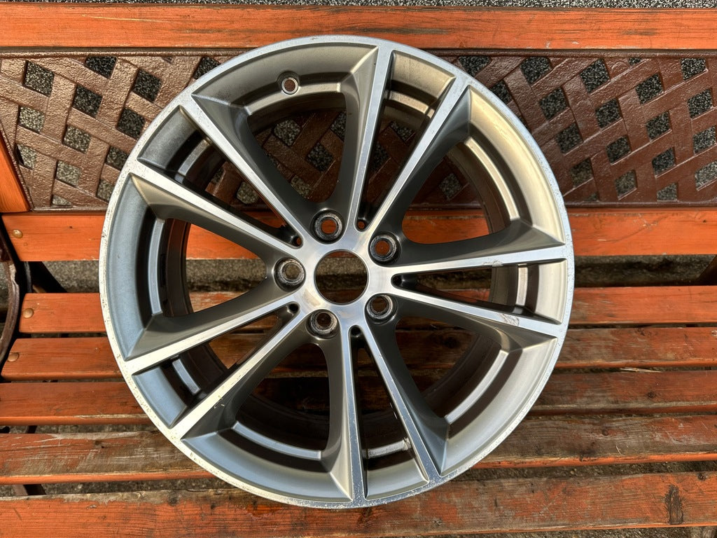 1x Alufelge 17 Zoll 7.5" 5x112 27ET Glanz Graphit 6863417 BMW 5 G30 Mg 6 FEL1414043042ne