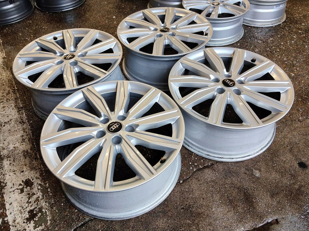 4x Alufelge 19 Zoll 8.0" 5x112 39ET Glanz Silber 4K0601025M Audi Rim Wheel FEL6936746622qf
