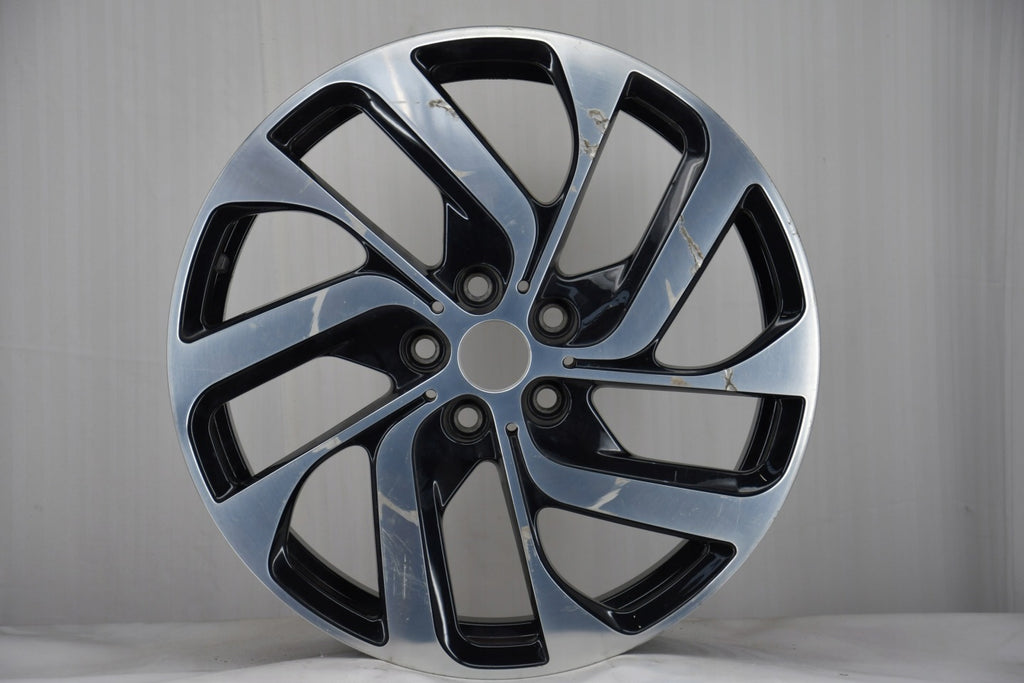 1x Alufelge 19 Zoll 5.5" 5x112 53ET Glanz Schwarz 6856895 BMW Rim Wheel FEL8384859901ma