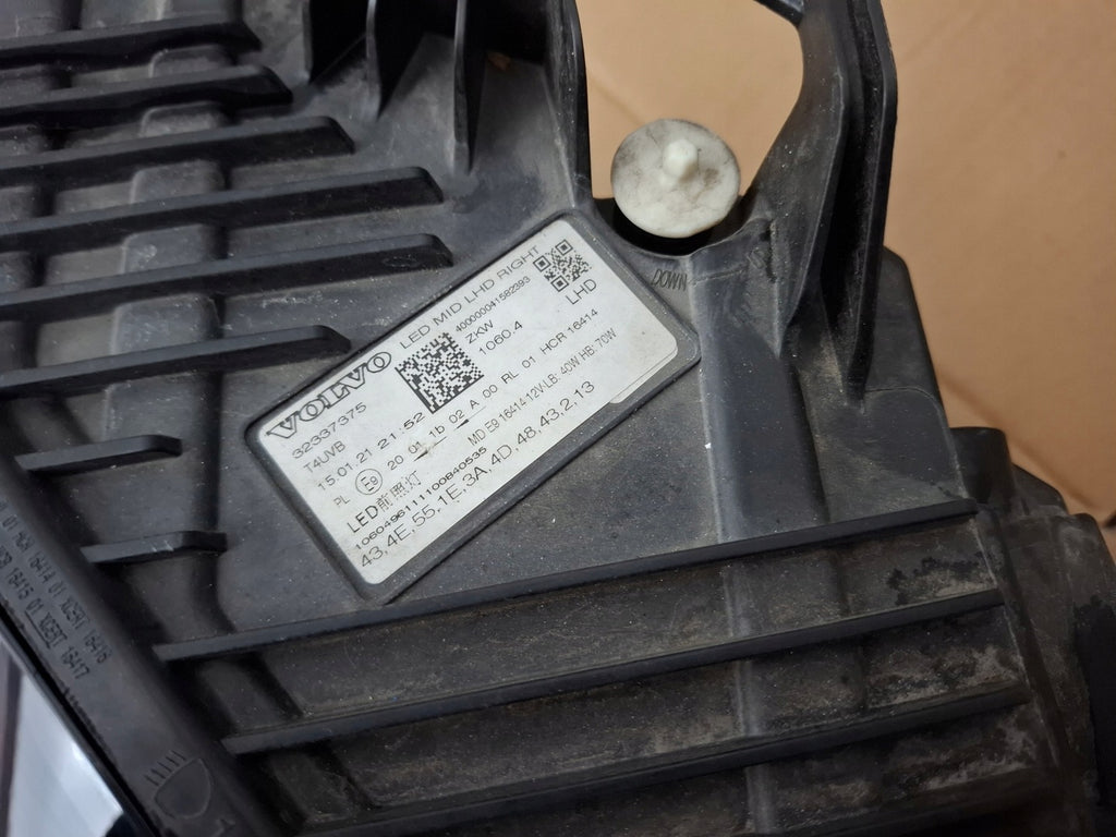 Frontscheinwerfer Volvo Xc60 II 32337375 LED Rechts Scheinwerfer Headlight SCH6179732422an
