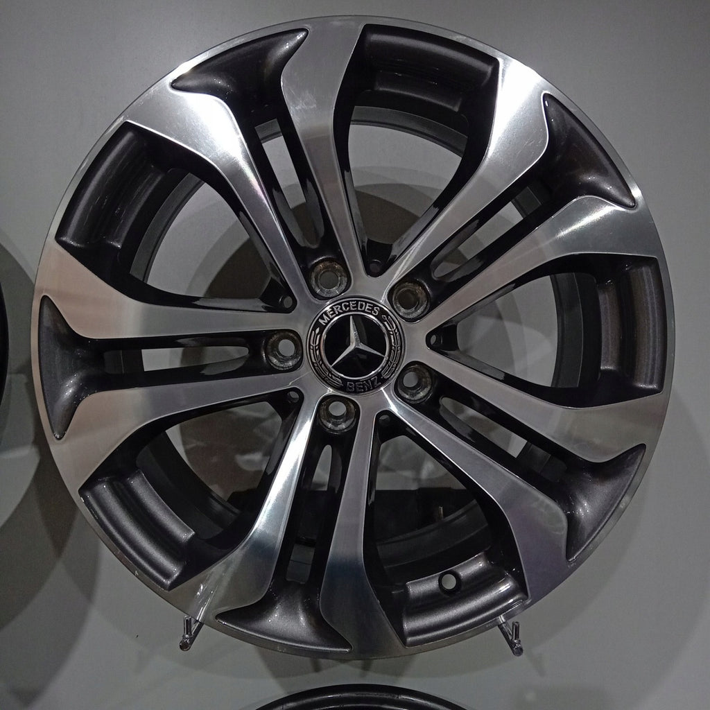 4x Alufelge 17 Zoll 7.5" 5x112 36ET A2534010600 Mercedes-Benz Glc X253 Rim Wheel FEL6157425658bi
