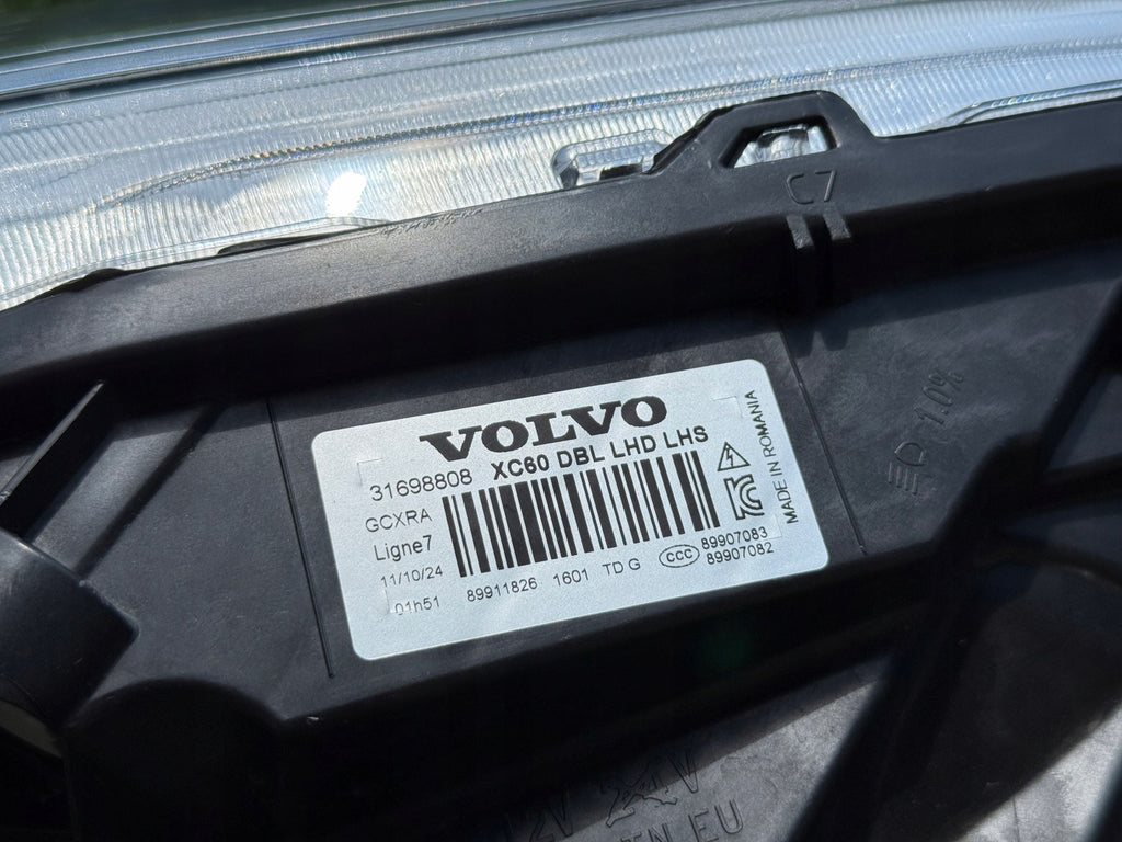 Frontscheinwerfer Volvo Xc60 31698808 Xenon Links Scheinwerfer Headlight SCH7627426136xt