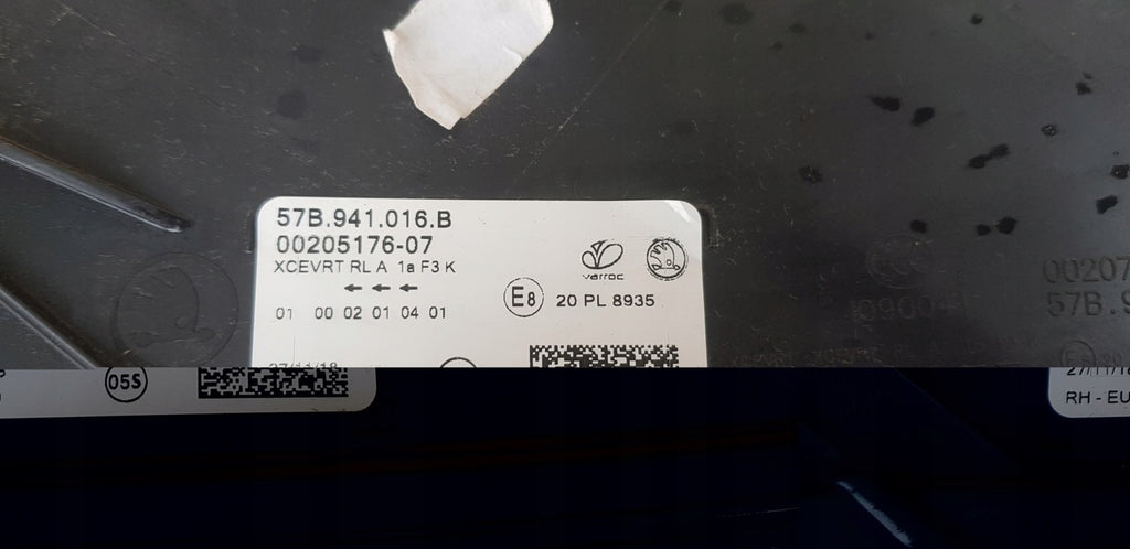 Frontscheinwerfer Skoda Karoq 57B941016B Full LED Rechts Scheinwerfer Headlight SCH3278217300rk