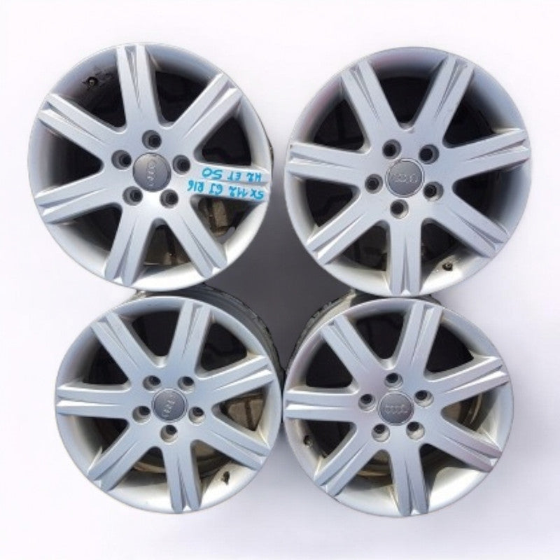 1x Alufelge 16 Zoll 6.0" 5x112 Audi Rim Wheel