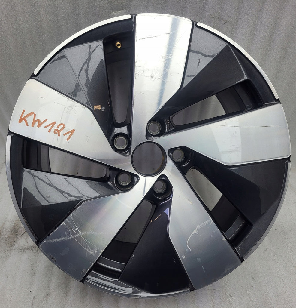 1x Alufelge 17 Zoll 7.5" 5x112 41ET Glanz Silber 3J0601025B Mg Passat Rim Wheel FEL4855534074wn