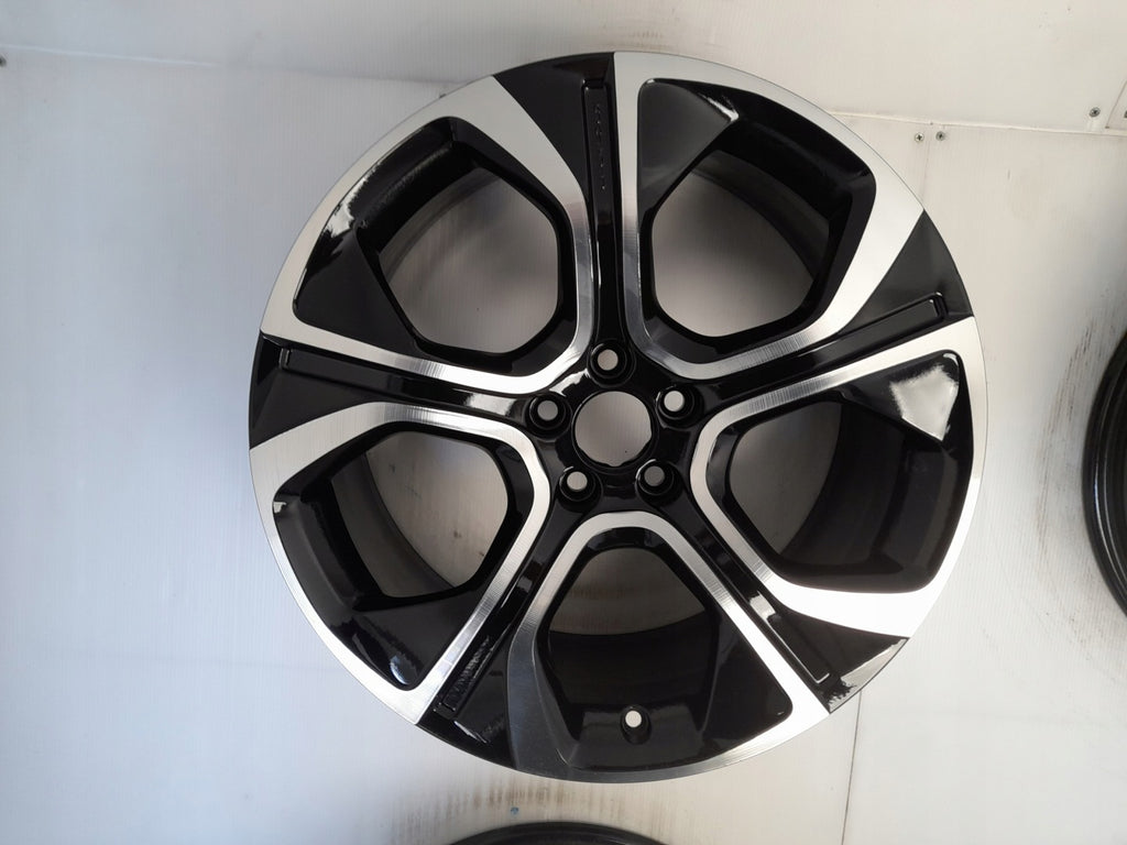 1x Alufelge 18 Zoll 7.5" 5x100 39ET Glanz Schwarz 8X0071498 Audi Rim Wheel FEL6411369292cg