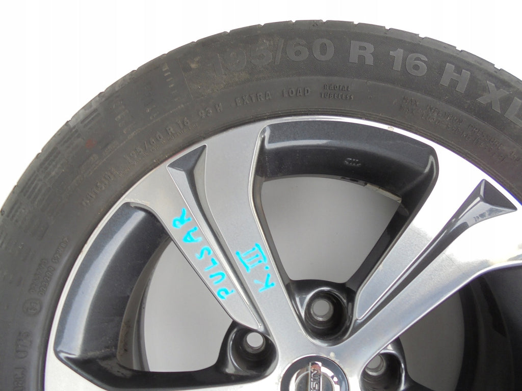 1x Alufelge 16 Zoll Nissan Pulsar Rim Wheel