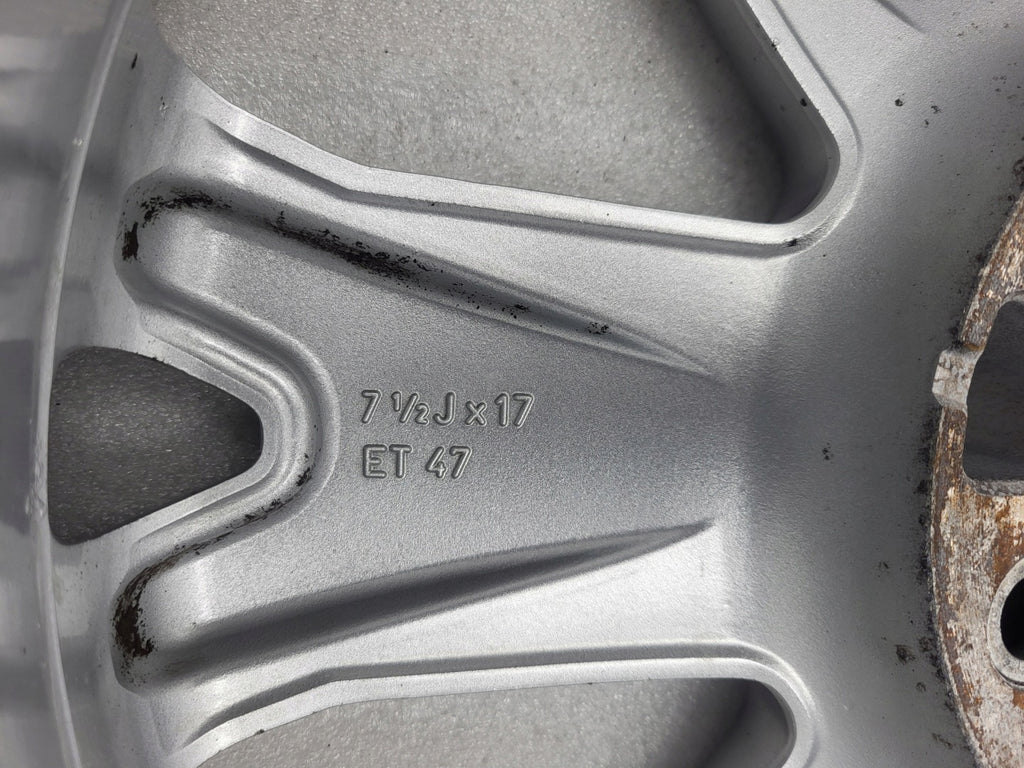 1x Alufelge 17 Zoll 7.5" 5x110 47ET Glanz Silber 13123257 Opel Zafira Rim Wheel FEL6215366897bd