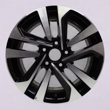 Load image into Gallery viewer, 1x Alufelge 16 Zoll 6.5&quot; 5x112 48ET Glanz Schwarz 5TA601025P VW Touran Rim Wheel