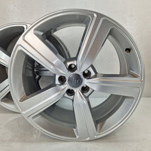 Laden Sie das Bild in den Galerie-Viewer, 4x Alufelge 20 Zoll 9.0" 5x112 38ET Glanz Silber 4KE601025S Audi Rim Wheel FEL7468687916el