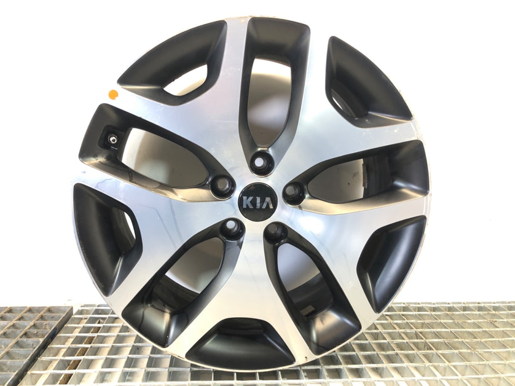 1x Alufelge 19 Zoll 7.5" 5x114.3 50ET Matt Schwarz 52910F1500 Kia Sportage FEL5370866687ud