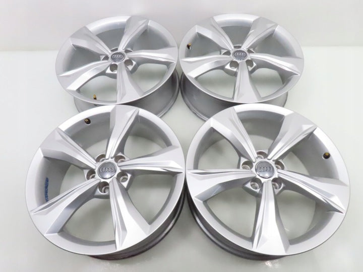 4x Alufelge 19 Zoll 7.0" 5x112 34ET Glanz Silber 80A601025K Audi C8 B8 Rim Wheel FEL5128361979zs