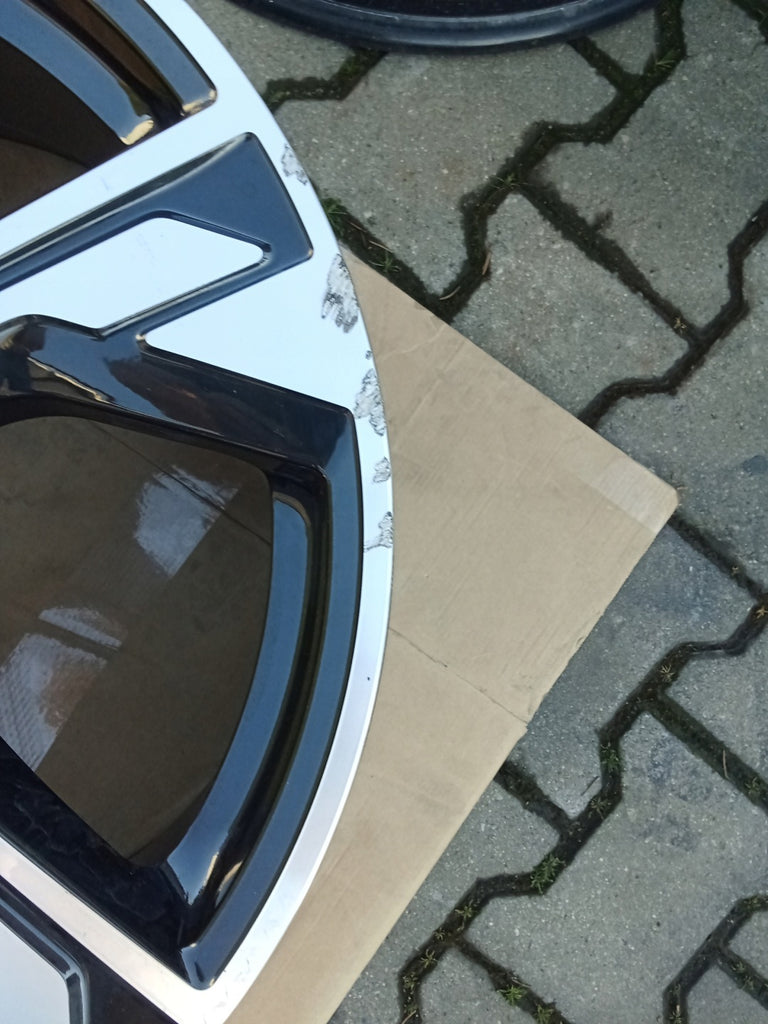 1x Alufelge 19 Zoll 8.5" 5x112 40ET Glanz 8W0601025EM Audi A4 Mg Rim Wheel FEL3459805666pa