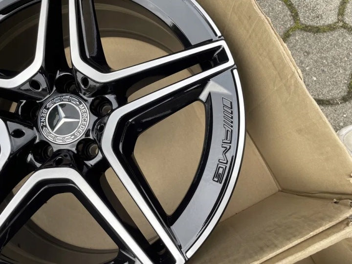 4x Alufelge 19 Zoll 8.0" 5x112 38ET Glanz Silber A2534015300 Mercedes-Benz Vito FEL9207728213pn