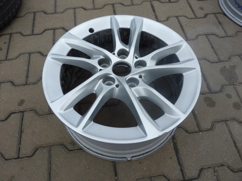 1x Alufelge 16 Zoll 7.0" 5x112 47ET BMW 1 Rim Wheel