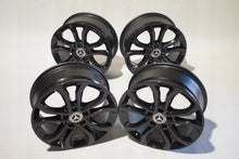 Load image into Gallery viewer, 1x Alufelge 17 Zoll 7.0&quot; 5x112 48ET Glanz Schwarz A2054010200 Mercedes-Benz W205