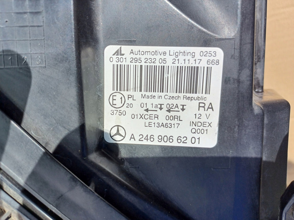 Frontscheinwerfer Mercedes-Benz W246 A2469066201 Rechts Scheinwerfer Headlight SCH8280878506qb