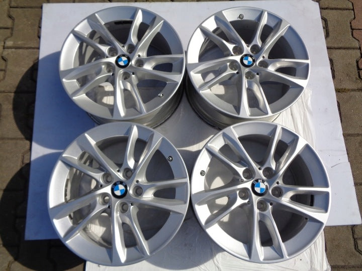 4x Alufelge 16 Zoll 7.0" 5x112 47ET Glanz Silber 6855083 BMW F45 1 F40 F46 FEL5932792694ba