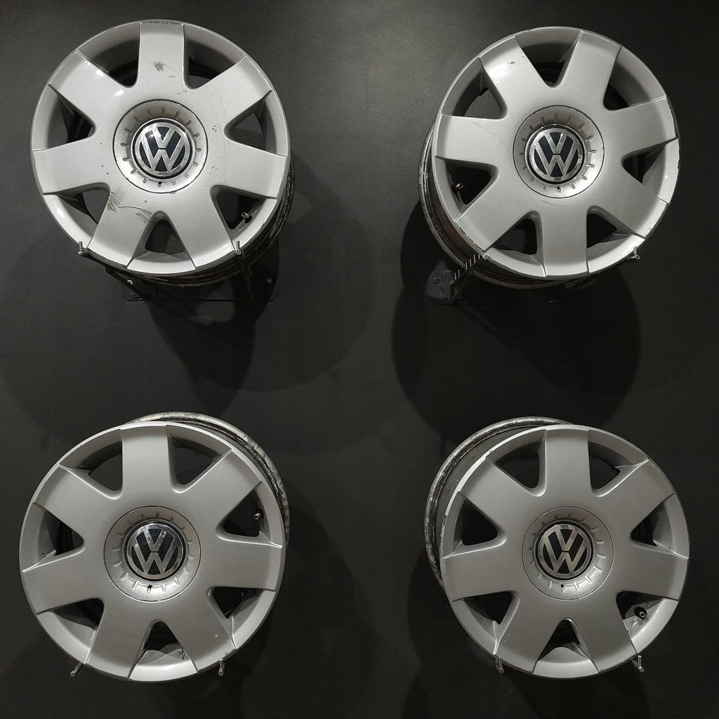4x Alufelge 14 Zoll 6.0" 5x100 43ET 6Q0601025K VW I Rim Wheel FEL5625156511qu