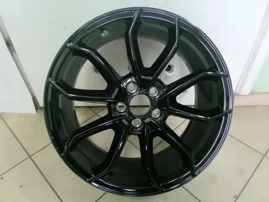 1x Alufelge 17 Zoll 7.5" 5x100 46ET Schwarz 82A071497A Audi A1 Rim Wheel FEL4102509045hs