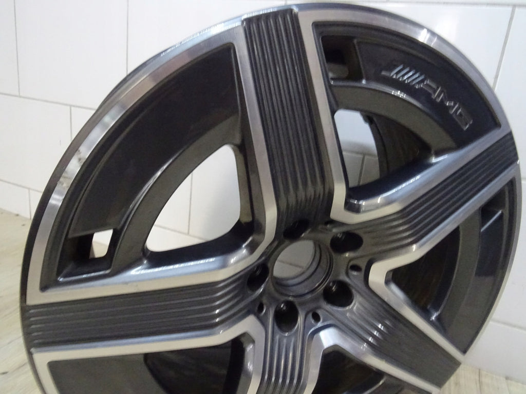 1x Alufelge 19 Zoll 9.0" 5x112 30ET Glanz Schwarz A2544010500 Mercedes-Benz Glc FEL4134853549xx