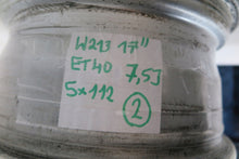 Load image into Gallery viewer, 1x Alufelge 17 Zoll 7.5&quot; 5x112 40ET A2134011200 Mercedes-Benz W213 Rim Wheel