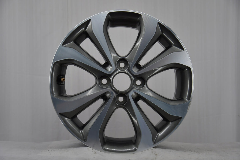 1x Alufelge 15 Zoll 6.0" 4x100 53ET 52910-B9300, 52910B9300 Hyundai I10