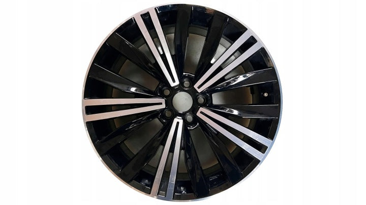 1x Alufelge 18 Zoll 7.0" 5x112 43ET Glanz Schwarz 5NA601025C VW Tiguan Rim Wheel FEL3567796565pz