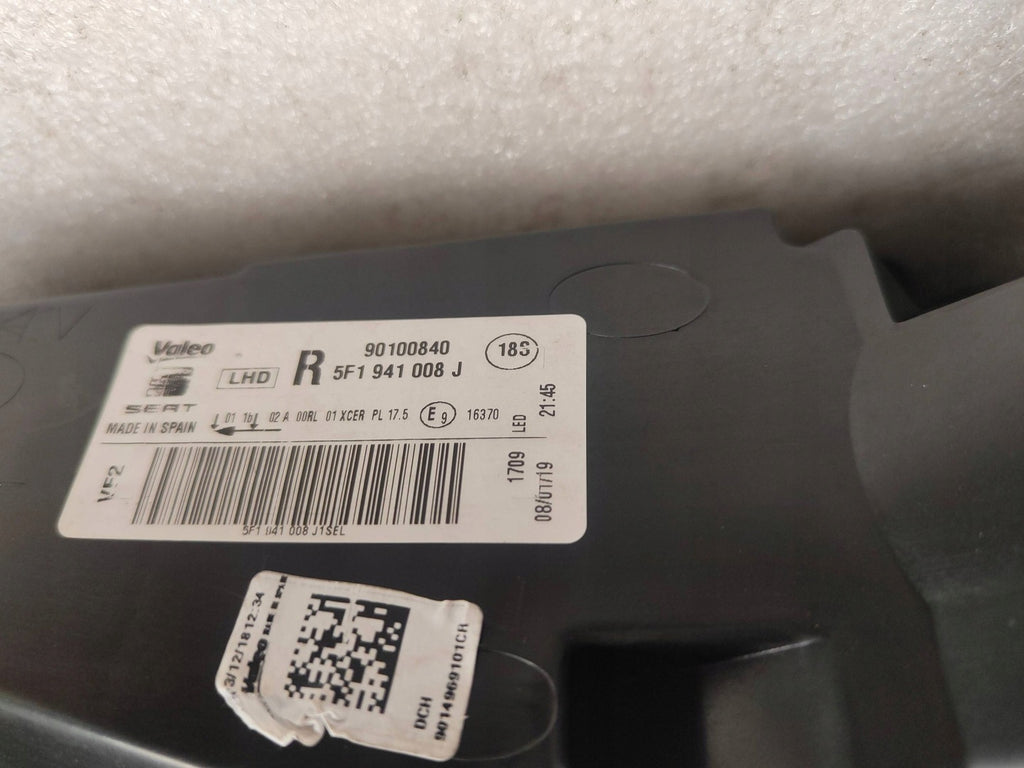 Frontscheinwerfer Seat Leon 5F1941007J Full LED Vorderseite Headlight SCH4127145076lr