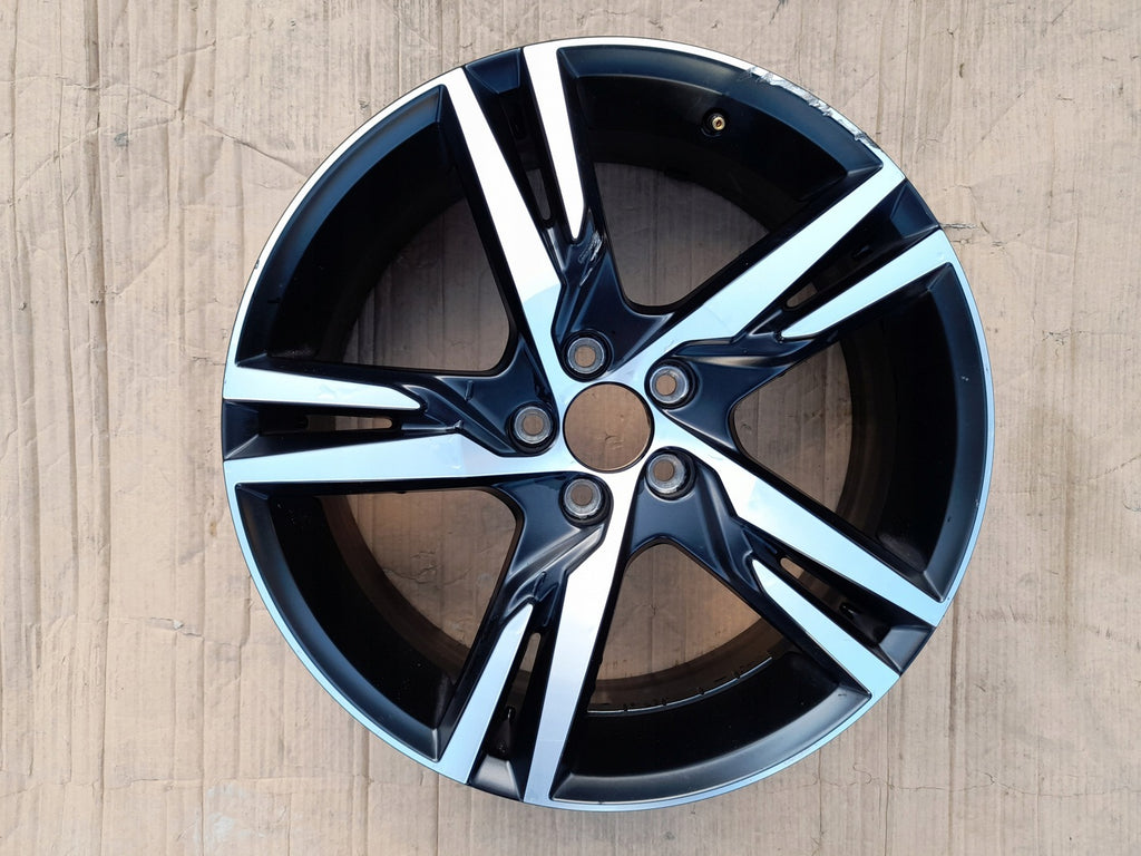 1x Alufelge 19 Zoll 7.5" 5x108 50ET Glanz Schwarz 31423931 Volvo Xc60 Rim Wheel