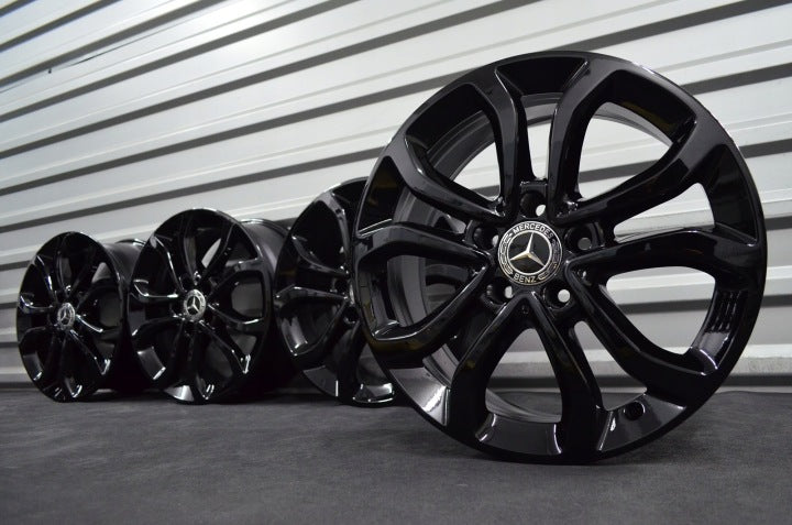 4x Alufelge 17 Zoll 7.0" 5x112 48 5ET A2054010200 Mercedes-Benz W205 W204 FEL1443186445wg