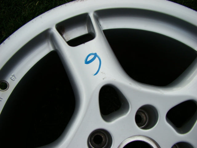 1x Alufelge 19 Zoll 11.0" 5x130 67ET Glanz Silber 99736216208 Porsche 911 997 FEL8550367060rm