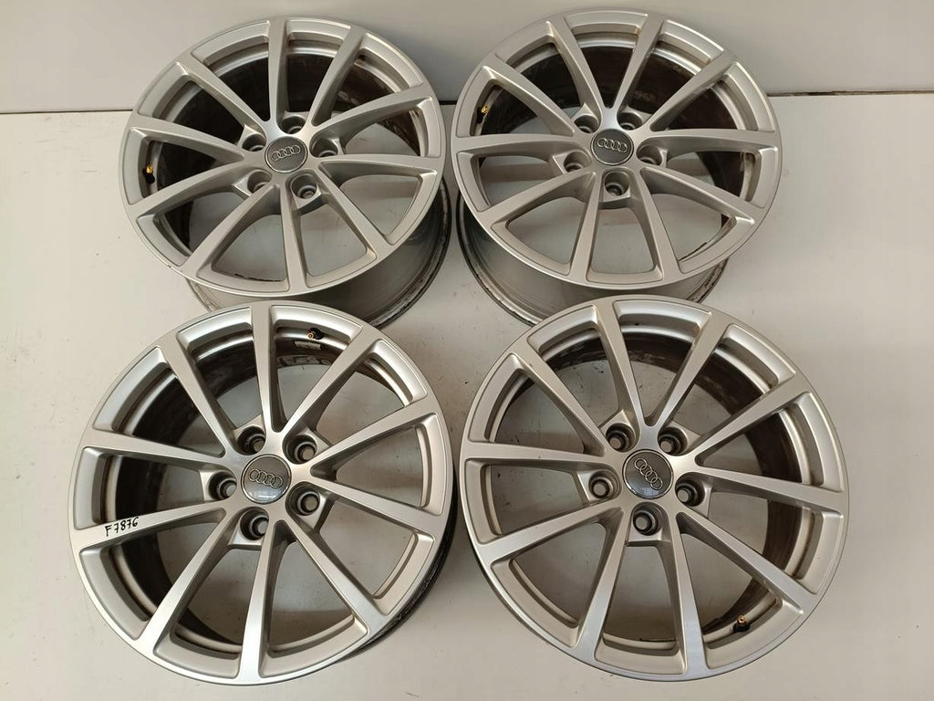 4x Alufelge 17 Zoll 7.5" 5x112 36ET Glanz Silber 4K0601025 Audi A6 C8 Rim Wheel FEL1520111683cb
