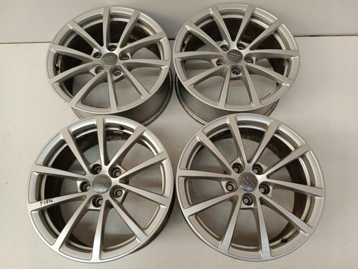 4x Alufelge 17 Zoll 7.5" 5x112 36ET Glanz Silber 4K0601025 Audi A6 C8 Rim Wheel FEL1520111683cb