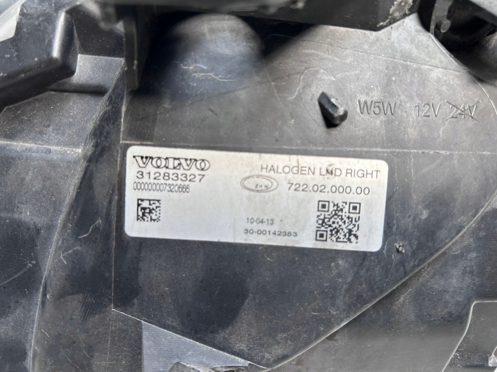 Frontscheinwerfer Volvo V40 31283327 Rechts Scheinwerfer Headlight SCH2295187323vt