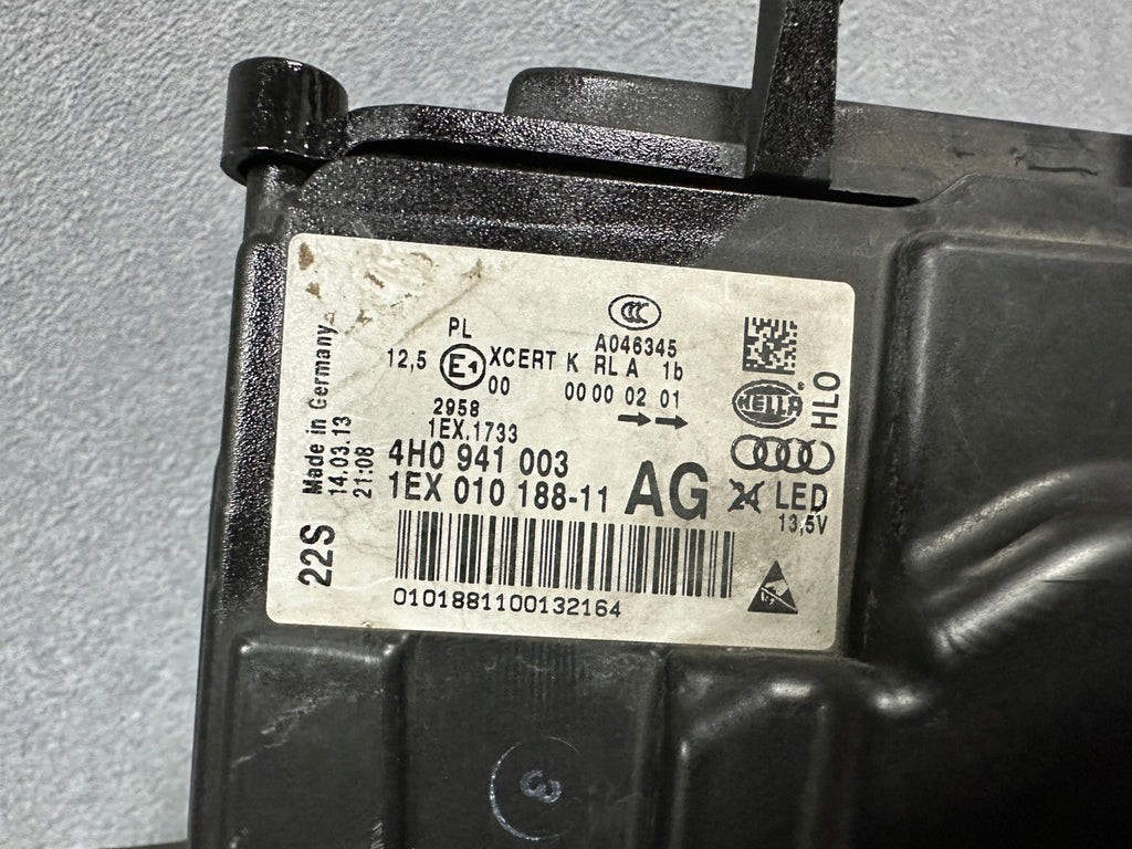 Frontscheinwerfer Audi A8 4H0941003 LED Links Scheinwerfer Headlight