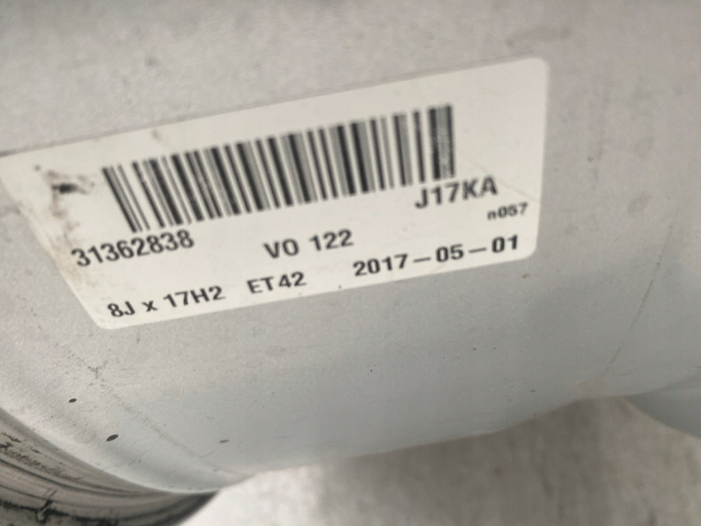 1x Alufelge 17 Zoll 8.0" 5x108 42ET Glanz Silber 31362838 Volvo S90 V90 FEL5837794900oc