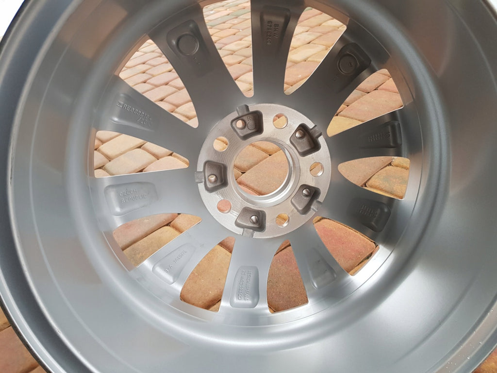 1x Alufelge 17 Zoll 7.5" 5x120 37ET Glanz Silber BMW F36 3 F30 F32 F33 Rim Wheel FEL5674076242ow